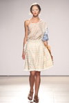 ANOUKI show — Mercedes-Benz Kiev Fashion Days SS17 (looks: white top, white skirt)