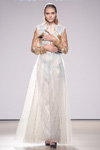 Julia Gurskaja, Helena Art, Nikolay Palonnyi show — Mercedes-Benz Kiev Fashion Days SS17 (looks: white dress)