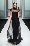 Kamilla Purshie show — Moscow Fashion Week FW16/17 (looks: blackevening dress)