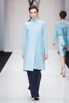 Natalia Gart show — Moscow Fashion Week FW16/17 (looks: sky blue coat, blue trousers)