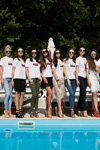 Удзельніцы "Міс Украіна Сусвет 2016" прынялі ўдзел у пляжнай фотасесіі