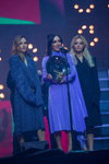 Polina Favorskaya, Olga Seryabkina, Katherine Kishchuk. Ceremonia de premiación — Premio Muz-TV 2016
