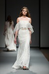 Katya Katya Shehurina show — Riga Fashion Week AW16/17 (looks: white guipure wedding dress)