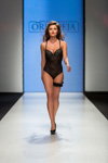 Lingerie show — Riga Fashion Week SS17 (looks: black guipure bodysuit)