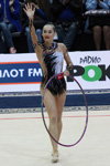 Katsiaryna Halkina. Übung mit dem Reifen — Weltcup 2016