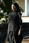 Російський костюм від Яніса Чамаліді (наряди й образи: чорна сукня)