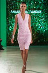 Anastasiia Ivanova show — Ukrainian Fashion Week SS17 (looks: pink dress)