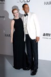 Jessica Chastain y Will Smith. Invitados de amfAR Cannes 2017