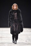 Ivan Grundahl show — Copenhagen Fashion Week aw17 (looks: black fur coat)