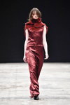 Ivan Grundahl show — Copenhagen Fashion Week aw17 (looks: burgundy dress)