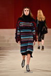 Lala Berlin show — Copenhagen Fashion Week aw17 (looks: striped multicolored dress)
