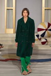 Показ ANNE VEST — Copenhagen Fashion Week SS18 (наряды и образы: зеленое пальто)