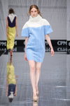 Pokaz ArtFuture — CPM FW17/18 (ubrania i obraz: sukienka błękitna)