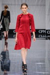 Pokaz Beatrice B — CPM FW17/18 (ubrania i obraz: sukienka czerwona)