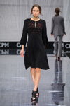 Pokaz Beatrice B — CPM FW17/18 (ubrania i obraz: sukienka czarna)