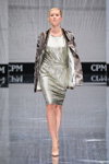 Показ Caterina Leman — CPM FW17/18 (наряды и образы: серебряное платье)