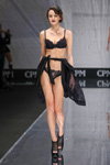 Pokaz Lauma Lingerie — CPM FW17/18 (ubrania i obraz: biustonosz czarny, figi czarne)