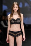LOU lingerie show — CPM FW17/18 (looks: black bra, black briefs)