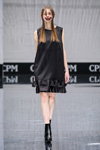 Pokaz NISSA — CPM FW17/18 (ubrania i obraz: suknia koktajlowa czarna)