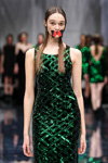 NISSA show — CPM FW17/18 (looks: greenevening dress)
