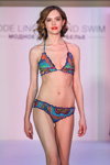 MODE LINGERIE AND SWIM MOSCOW show — CPM SS18 (looks: multicolored swimsuit)