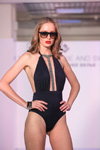 MODE LINGERIE AND SWIM MOSCOW show — CPM SS18 (looks: black swimsuit, Sunglasses)