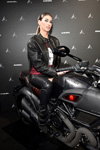 Melissa Satta. Presentación de Ducati x Diesel. Milano Moda Uomo fashion week