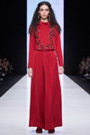 Pokaz Aka Nanita — MBFWRussia fw17/18 (ubrania i obraz: sukienka czerwona)