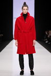 Chapurin for Finn Flare show — MBFWRussia fw17/18 (looks: red coat, black trousers, black pumps)