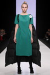 Chapurin for Finn Flare show — MBFWRussia fw17/18 (looks: green dress)