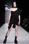 CIAO it’s me! show — MBFWRussia fw17/18 (looks: black mini dress)