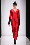 Pokaz DIMANEU — MBFWRussia fw17/18 (ubrania i obraz: suknia wieczorowa czerwona)