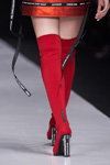 MACH&MACH show — MBFWRussia fw17/18 (looks: red boots)