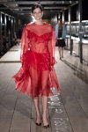 Anna K show — Mercedes-Benz Kiev Fashion Days SS18 (looks: red dress)