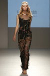 Kathy Heyndels show — Mercedes-Benz Kiev Fashion Days SS18 (looks: blackevening dress)