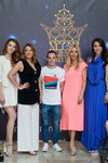 Casting — Miss Universe Ukraine 2017 (osoby: Anna Rozputnia, Ołeh Werniajew, Lyudmila Bikmullina, Aleksey Diveyev-Tserkovny)