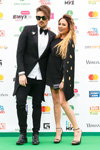 Aleksandr Panayotov and Yulia Nachalova. Opening ceremony — Muz-TV Music Awards 2017