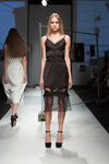 Narciss show — Riga Fashion Week AW17/18 (looks: blackcocktail dress, black pumps)