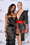 Джордан Данн и Карли Клосс. Вечеринка SWAROVSKI в честь открытия Миланской недели моды