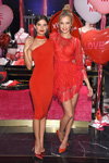 Сара Сампайо і Жозефін Скрайвер. Ангели Victoria’s Secret відсвяткували День св.Валентина