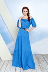 Liasan Utiasheva. BAON SS 2017 lookbook (looks: sky blue dress)