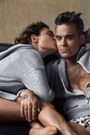 Kampania MARC O’POLO x Robbie Williams (osoby: Ayda Field, Robbie Williams)
