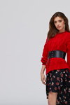 Lookbook Miss Selfridge AW17 (ubrania i obraz: pulower czerwony)