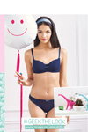 Passionata FW17 lingerie campaign (looks: blue bra, blue briefs)