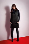 Лукбук Robe Légère AW17 (наряды и образы: чёрное платье, чёрные сапоги-чулки)