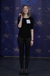 Дарья, 21 год, Могилёв. Кастинг "Мисс Беларусь 2018" (наряды и образы: чёрный джемпер, чёрные туфли, чёрные кожаные брюки)