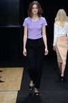 By Signe show — Copenhagen Fashion Week aw18/19 (looks: lilac top, black trousers)