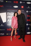 Natalya Zemtsova und Sergey Kristovskiy. Fashion People Awards 2018