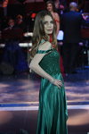 Koroleva Vesna 2018 (looks: greenevening dress)
