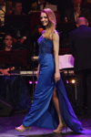 Koroleva Vesna 2018 (Looks: blaues Abendkleid)
